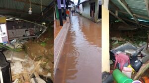 Cuaca Ekstrem Terjang Pulau Perbatasan RI–Filipina, Kampung Matutuang Dilanda Banjir hingga Longsor