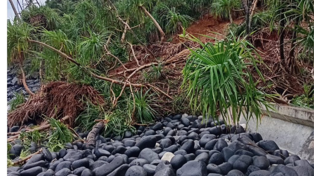 Longsor Timbun Sumber Air Bersih, Warga Kampung Matutuang Terancam Krisis Air Minum