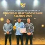 Pemkab Sangihe Raih Penghargaan UHC Madya Tingkat Nasional