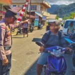 Polsek Tamako Gelar KRYD, Tindak Empat Pengendara Knalpot Brong di Pasar Tamako