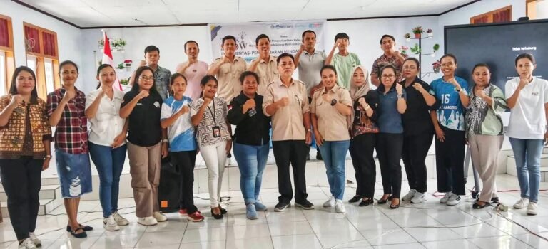 Peluncuran program strategis bertajuk "Peer to Peer" bagi guru tingkat SMA dan SMK di lingkungan Cabdin kabupaten kepulauan Sangihe. (Foto: Istimewa)