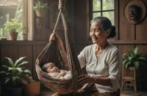 Bawowo Riwayatmu Kini: Tradisi Menidurkan Bayi di Nusa Utara