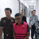 Kejari Sitaro Tahan Tersangka Korupsi Pembangunan RKB SMA Negeri 1 Siau Timur