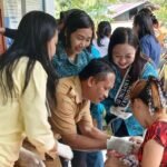 Posyandu Kampung Utaurano Gelar Pemberian Vitamin A dan Obat Cacing, Masyarakat Antusias Datang