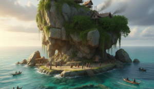 Terbentuknya Pulau Batunderang