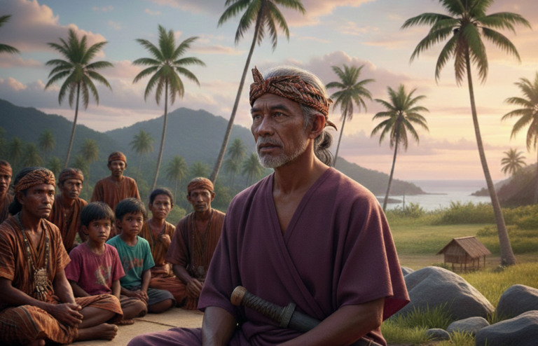 Ilustrasi seorang pemimpin di pedesaan (Foto: Ist)