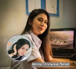 Mengenal Militia Christyrosa Pontoh, Anak Muda Tangguh Di balik Meja Front Desk RS Sawang