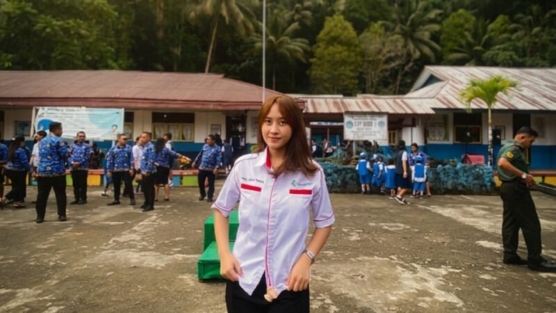 Dari Semarang ke Tampungang Lawo, Profil Maria Wulandari dan Pengabdian untuk Sangihe