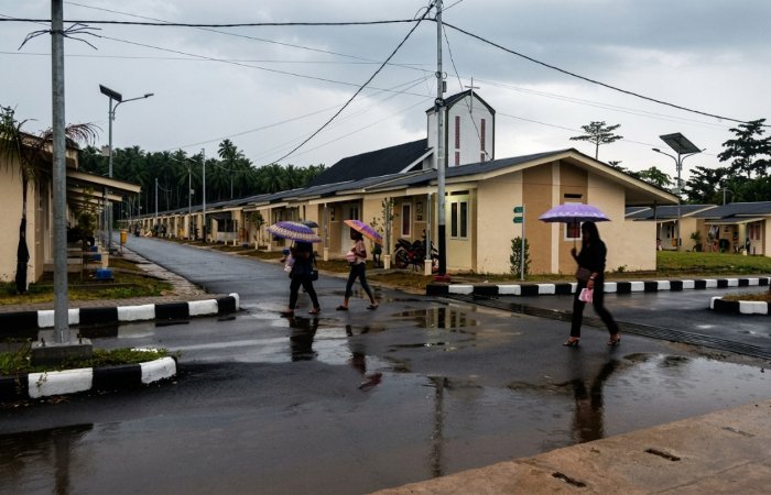 Hunian Tetap Warga Pumpente dan Laingpatehi di Modisi Bolaang Mongondow Selatan Korban Bencana Gunung Ruang. (Foto: Ist)