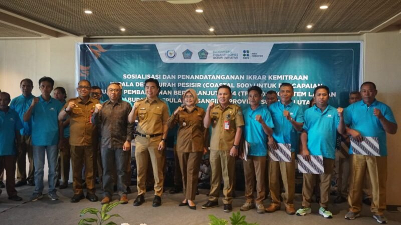 Ketika 104 Pemimpin Sangihe Sepakat, Laut Harus Dijaga Bersama