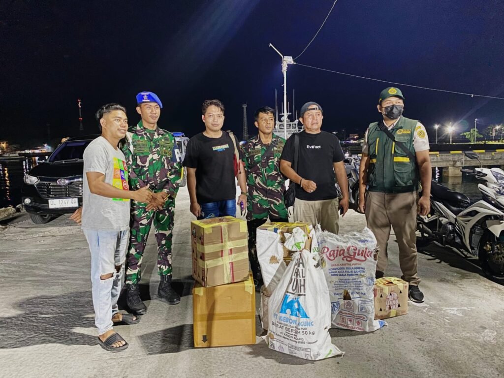 Tim Gabungan Gagalkan Pengiriman Ayam Ras Filipina Tanpa Dokumen di Pelabuhan Tahuna