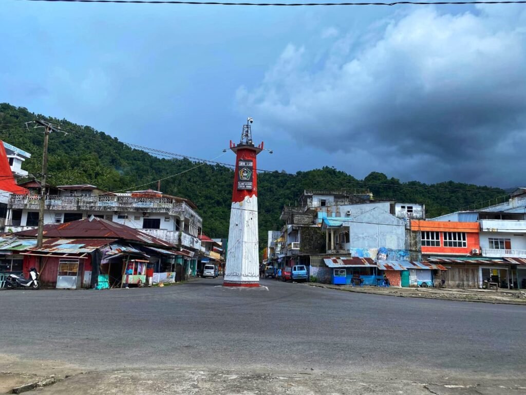 Riwayat Tahuna, Laut yang Dikeringkan Ansaawuwo