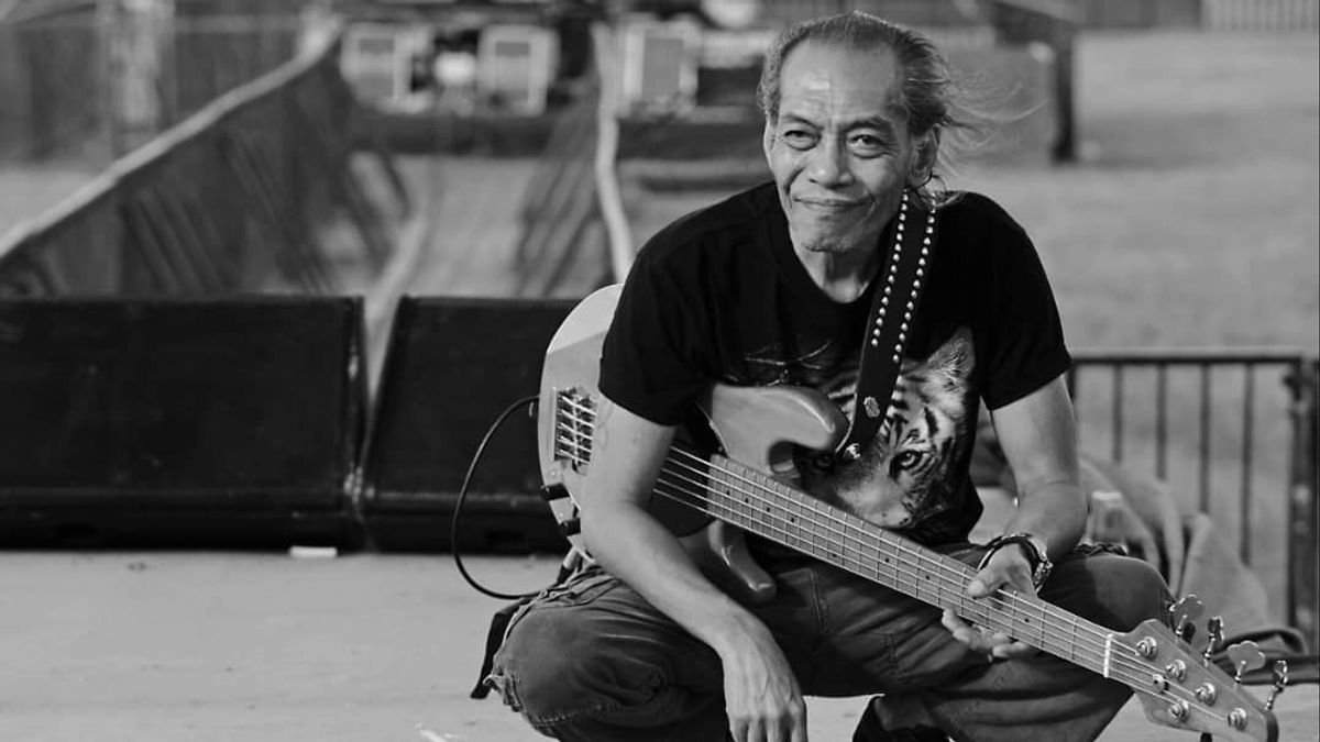 Legenda musik Indonesia, Donny Fattah Gagola. (Foto: Ist)
