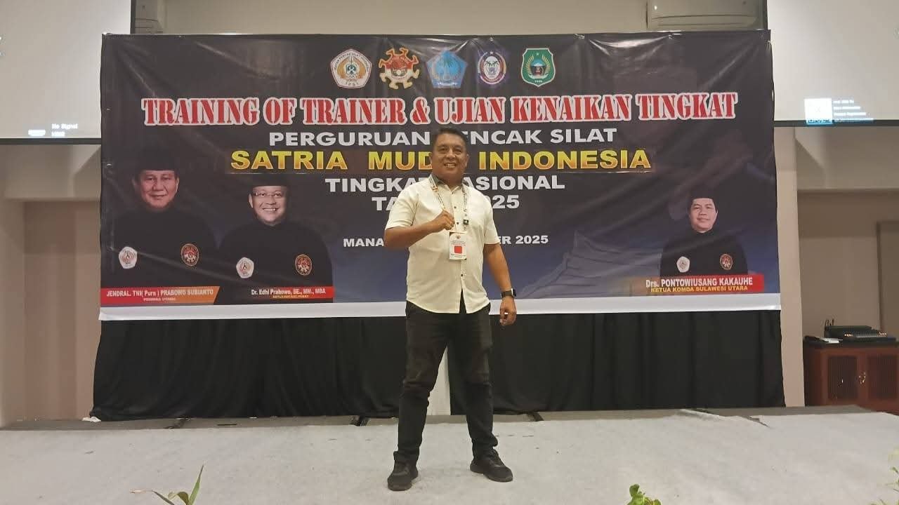Koordinator Komunitas PERSMANIA wilayah Manado Utara, Oktavianus Ibrahim. (Foto: Albert)