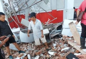Gempa M 7,6 Guncang Manado, Satu Korban Tertimbun Reruntuhan Gedung KONI