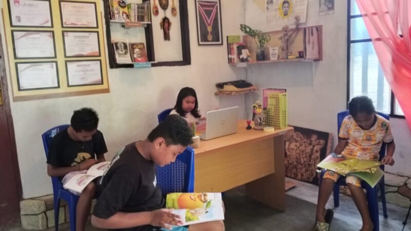 Teras Sampiri, Taman Baca di Ujung Utara Indonesia yang Menyalakan Harapan Literasi