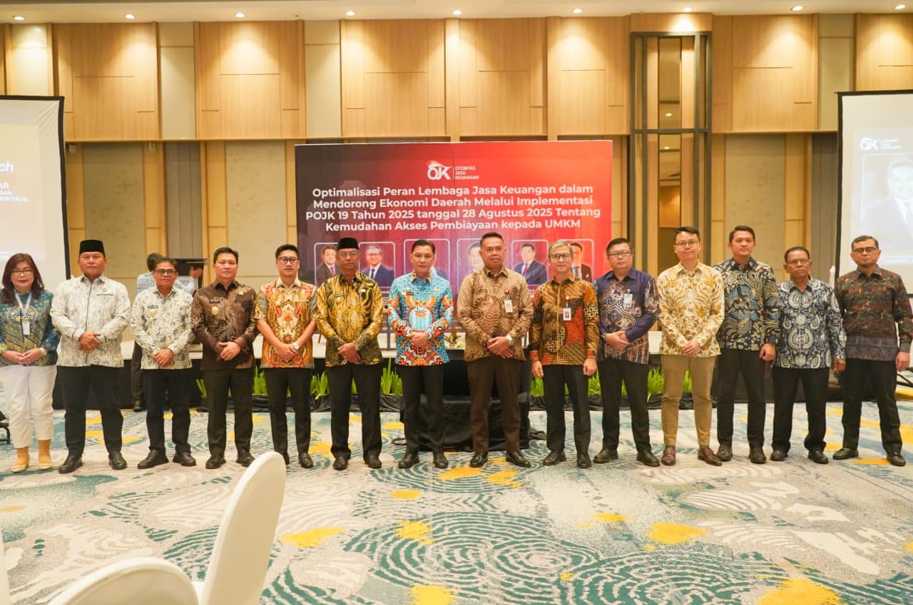 Wakil Bupati Kepulauan Siau Tagulandang Biaro (Sitaro), Heronimus Makainas, menghadiri kegiatan PJOK di Hotel Luwansa, Manado, Kamis, (16/4/2026). (Foto: Ist)