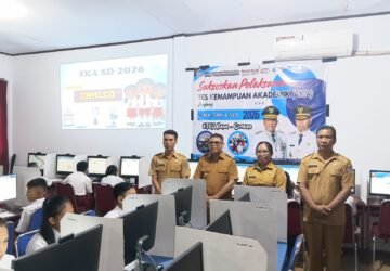 Wabup Sitaro Buka TKA 2026, Tekankan Kejujuran dan Semangat Belajar