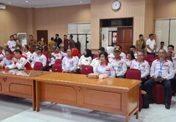 Bupati Sitaro Hadiri Pleno Perdana ABPEDNAS Sulut, Dorong Sinergi Pembangunan Daerah