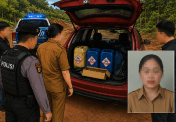 Oknum Kapitalaung Matutuang Diduga Terlibat Distribusi Sianida ke Tambang Ilegal Sangihe