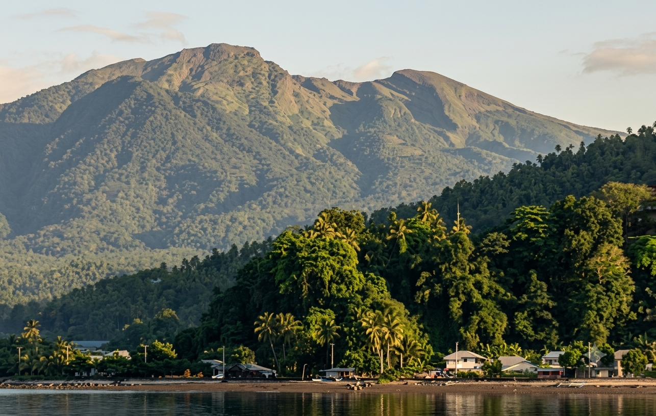 Gunung Awu Kepulauan Sangihe. (Foto: SNews)