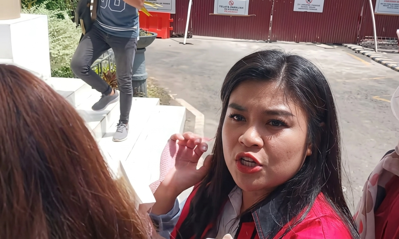 Bupati nonaktif Sitaro, Chyntia Ingrid Kalangit kembali diperiksa Kejaksaan Tinggi Sulawesi Utara, Rabu (13/5/2026). (Foto: Ist)