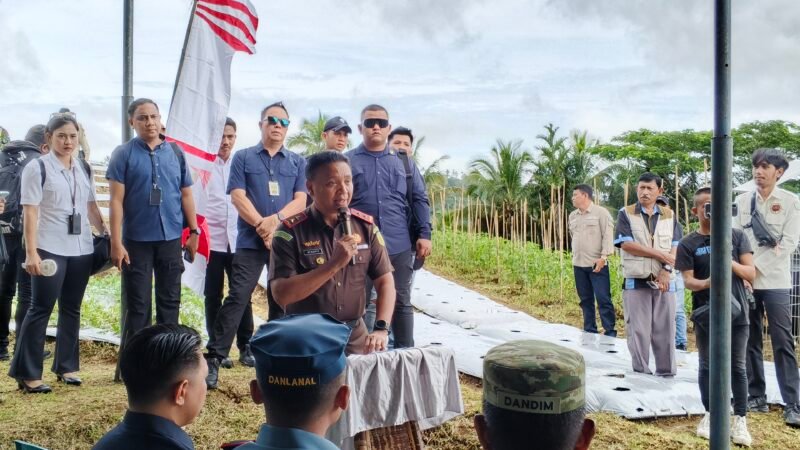 Gerakan Menanam Jadi Kekuatan Moral, Pesan Kajati Sulut di Sangihe