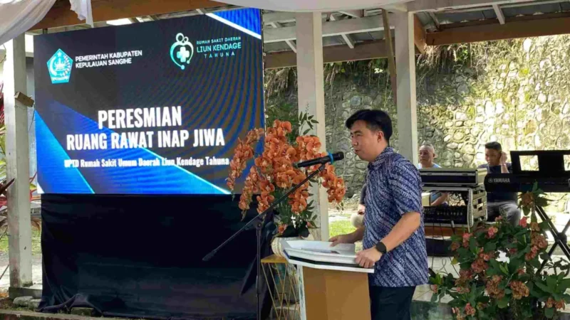 Pemkab Sangihe Perkuat Layanan Kesehatan Mental Lewat Peresmian Ruang Rawat Jiwa