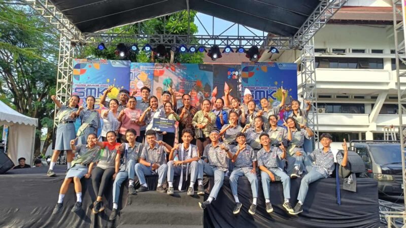 Dominasi Sejak Awal, Masamper SMAN 1 Manganitu Kukuhkan Diri sebagai Juara