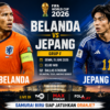 Prediksi Skor Belanda vs Jepang: Laga Ketat Pembuka Grup F Piala Dunia 2026
