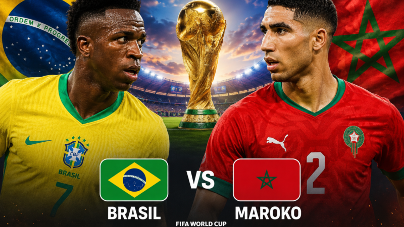 Akankah Terjadi Kejutan Besar? Prediksi Brasil vs Maroko di Piala Dunia 2026