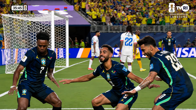 Brasil Tundukkan Haiti 3-0, Matheus Cunha Bersinar di Piala Dunia 2026