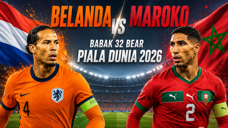 Prediksi Belanda vs Maroko: Adu Kekuatan Dua Tim Tak Terkalahkan, Siapa Rebut Tiket 16 Besar?