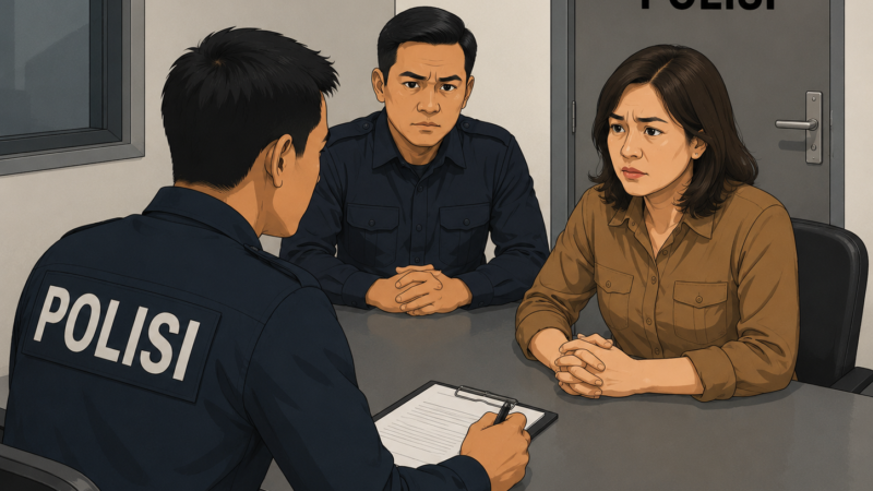 Pasca Temuan Pasokan Sianida Tambang, Kapitalaung Matutuang NM Diperiksa Polisi
