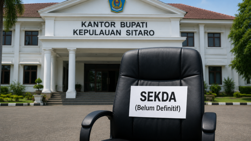 Hampir Dua Bulan Kosong, Posisi Sekda Sitaro Diminta Segera Diisi Pj
