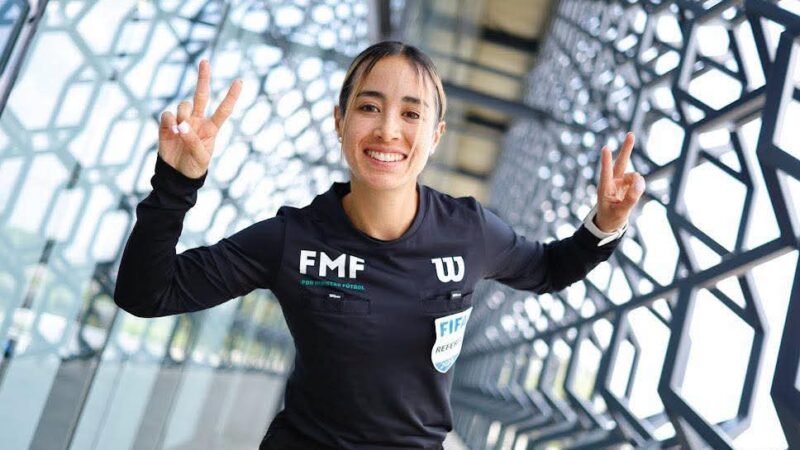 Katia Itzel Garcia Ukir Sejarah Jadi Wasit Wanita Meksiko Pertama di Piala Dunia