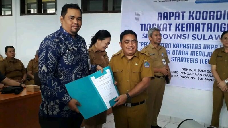 Sitaro Raih Penghargaan LKPP, UKPBJ Level 3 Perkuat Tata Kelola Pengadaan Daerah