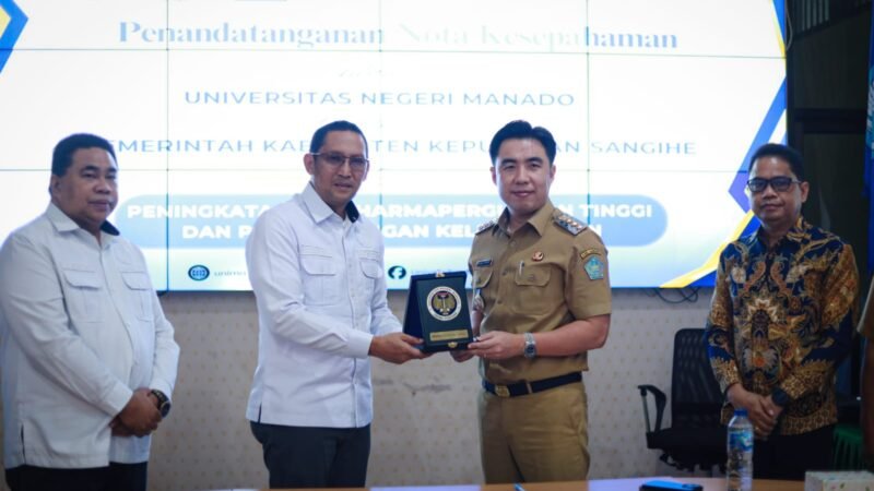 Kerja Sama Sangihe–UNIMA Tak Berhenti di Kertas, Ini Target Besarnya