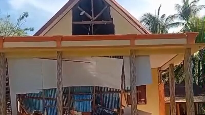 Gempa M 7,7 Rusak Rumah Warga, Sekolah dan Gereja di Kampung Matutuang