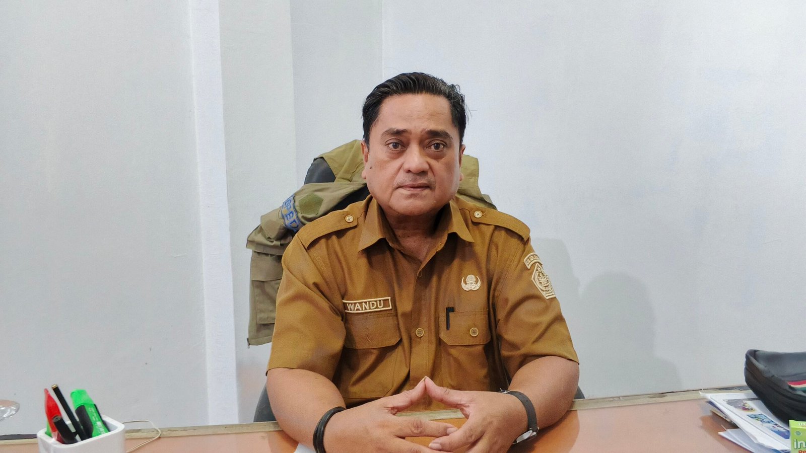 Kaban BPBD Sangihe Wandu Labesi. (Foto: SNews)