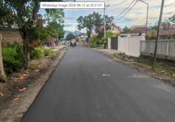 PUPR Kotamobagu Rampungkan Sejumlah Proyek Jalan 2026, Dorong Kualitas Infrastruktur Daerah