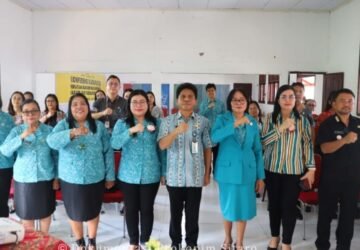 Dukung Capaian Literasi Sitaro 99,44 Persen, TP-PKK Sulut Gelar Penilaian PHBS di SMP Negeri 1 Siau Timur