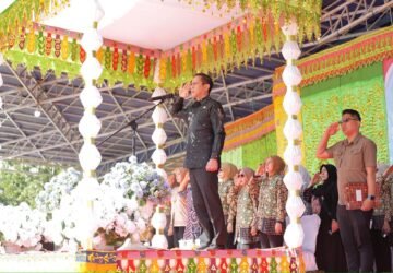 Wali Kota Weny Gaib Pimpin Peringatan Harganas ke-33 di Alun-alun Boki Hontinimbang