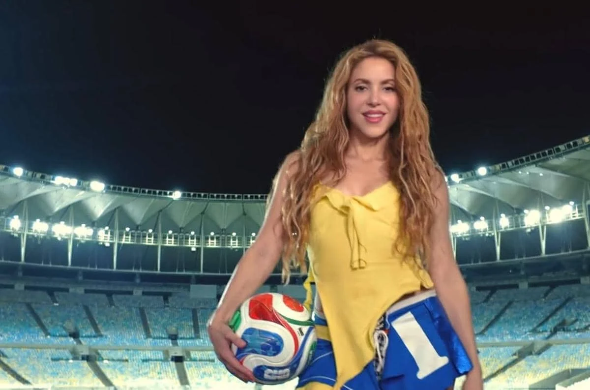 Shakira saat tampil di opening Piala Dunia FIFA 2026. (Foto: Ist)