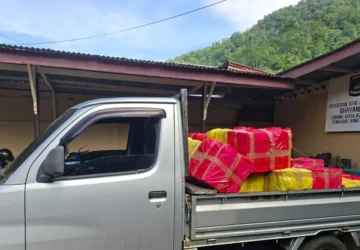 2.900 Kosmetik Diduga Asal Filipina Digagalkan TNI-Polri di Perbatasan Sangihe