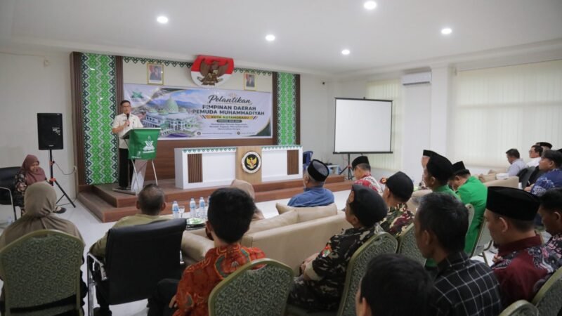 Asisten I Wakili Wali Kota, Pemkot Kotamobagu Hadiri Pelantikan PD Pemuda Muhammadiyah