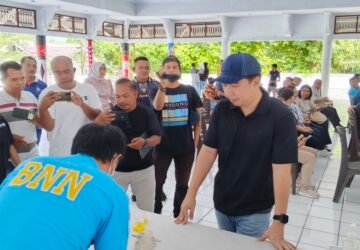 Sangihe Mulai Terapkan Perda Antinarkotika, Bupati dan Pejabat Jalani Tes Urine Bersama