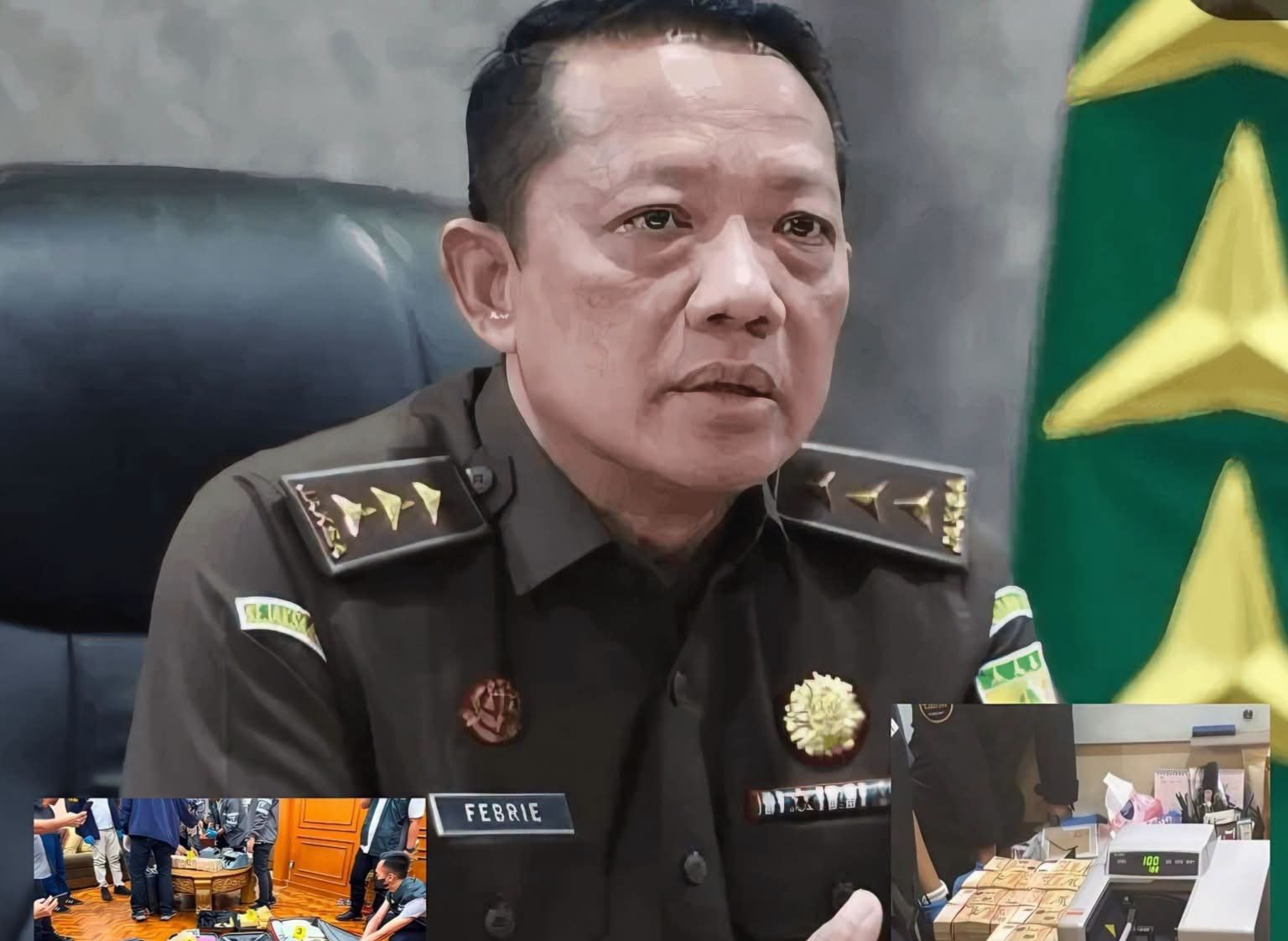 Mabes Polri menetapkan mantan Jampidsus Febrie Adriansyah sebagai tersangka dugaan korupsi dan TPPU. (Foto: Ist)