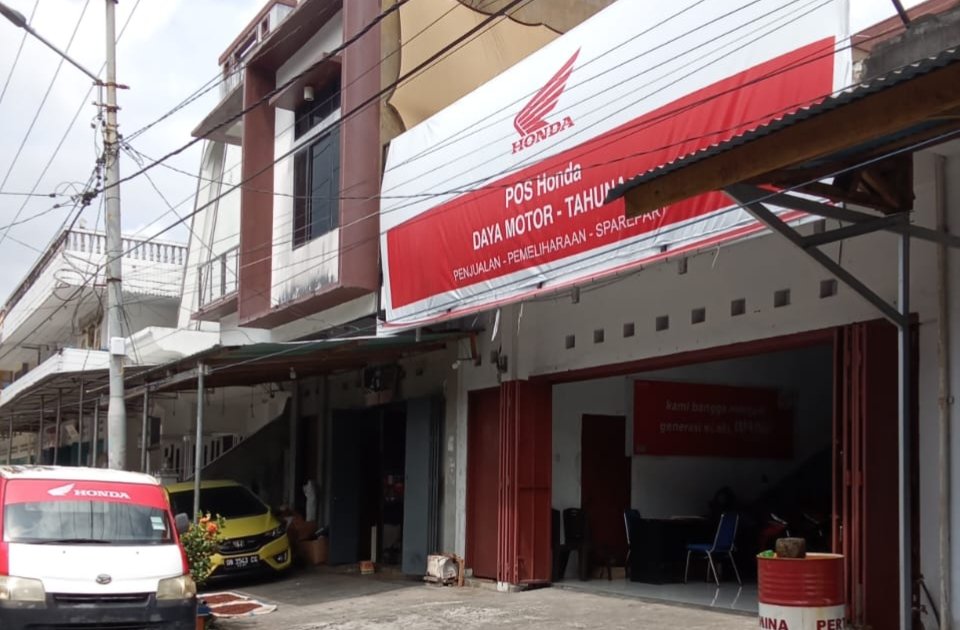 Dealer Honda Tahuna. (Foto: Ist)
