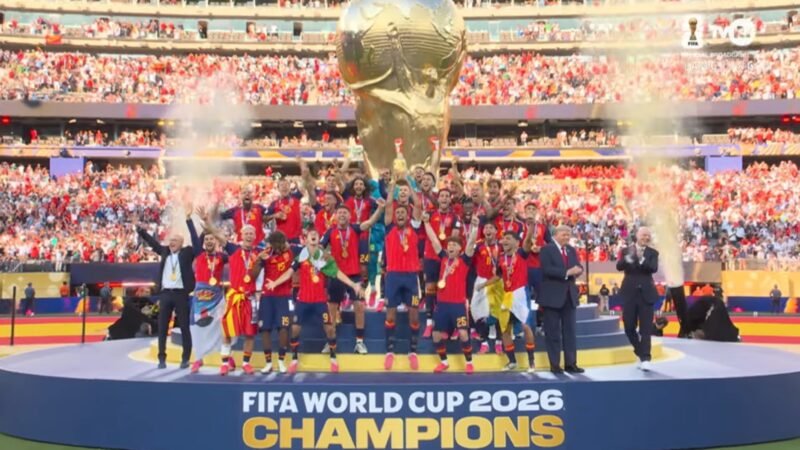 Spanyol Juara Piala Dunia 2026, Tumbangkan Argentina 1-0 Lewat Drama Extra Time